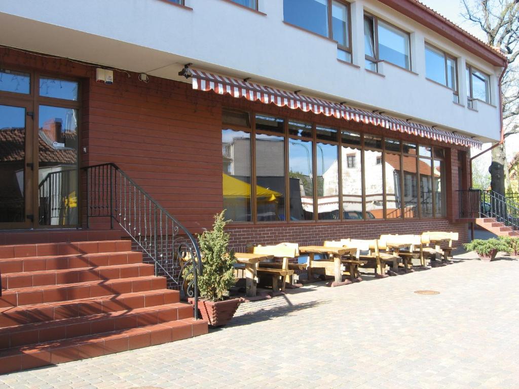 Budova, kde se hostel nachází