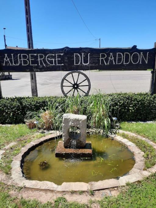 Zahrada ubytování Auberge du Raddon