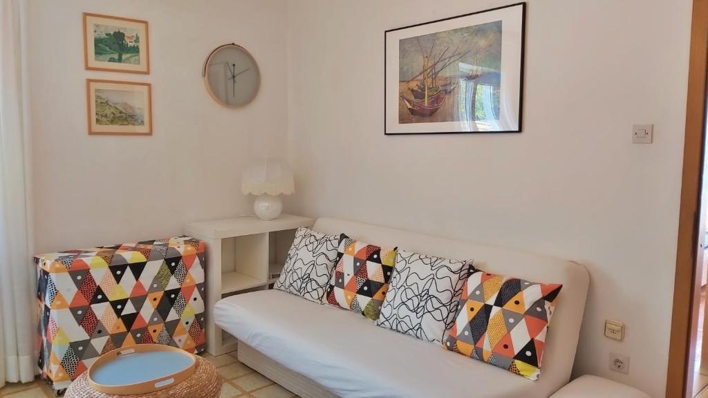 Posezení v ubytování Apartment Juta