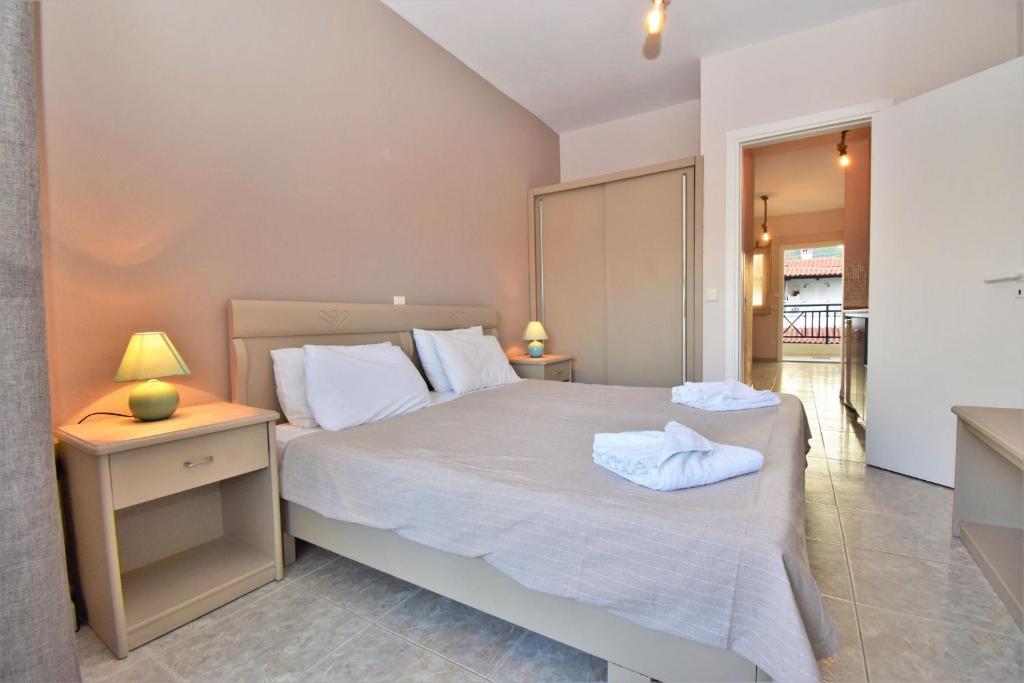Postel nebo postele na pokoji v ubytování Sueño beach hotel
