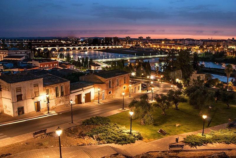 Výhľad na mesto Badajoz alebo výhľad na mesto priamo z hotela