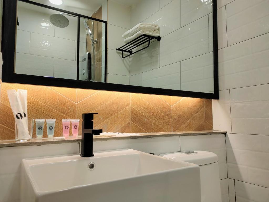 Koupelna v ubytování Zone Hotel Ipoh