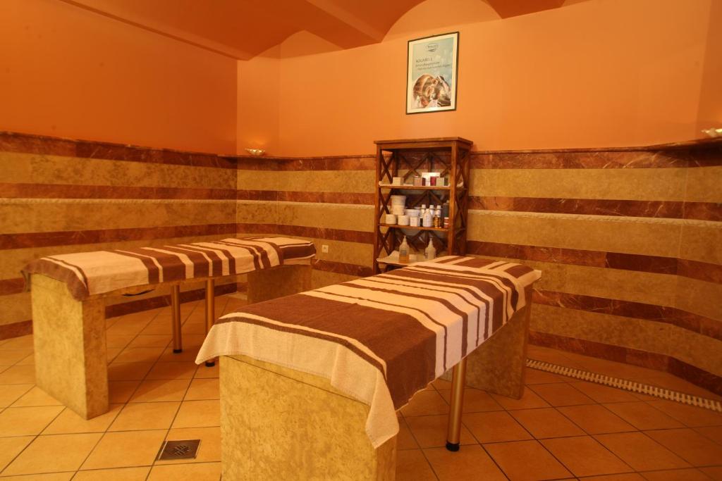 Lázně a/nebo wellness v ubytování HOTEL SPA MONTANA