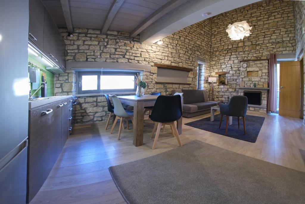 Część wypoczynkowa w obiekcie Kalpaki luxury maisonette 4