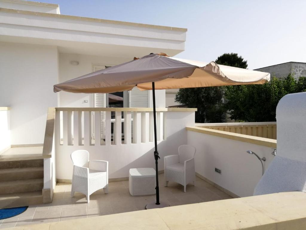 A balcony or terrace at Casa Sole