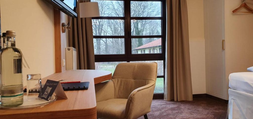 Posezení v ubytování Kim Hotel Im Park