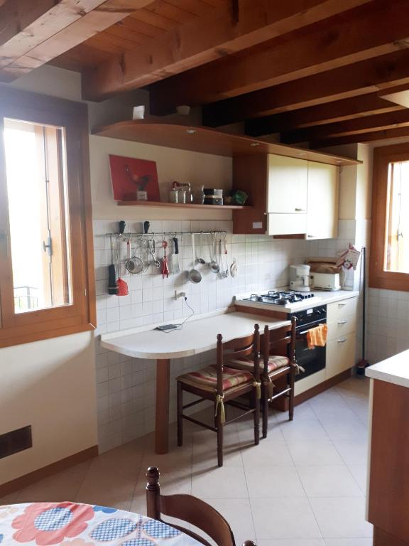 Kuchyň nebo kuchyňský kout v ubytování Casa di Bagattini