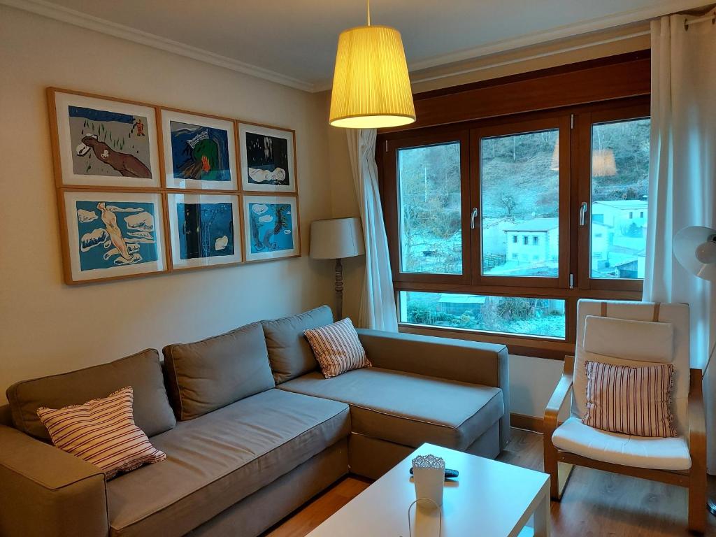 A seating area at Los Molinos