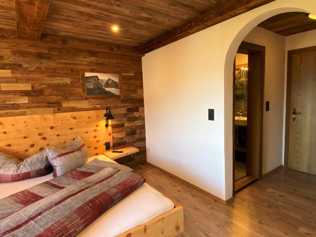 Postel nebo postele na pokoji v ubytování Apartment Manuel by Interhome