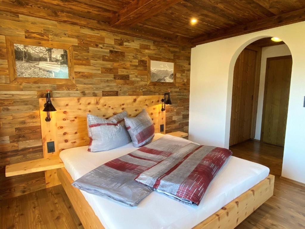Postel nebo postele na pokoji v ubytování Apartment Manuel by Interhome
