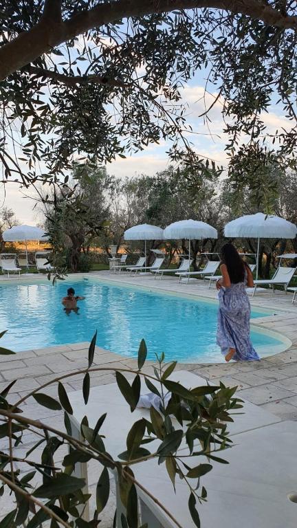 The swimming pool at or close to Tenuta Sidore