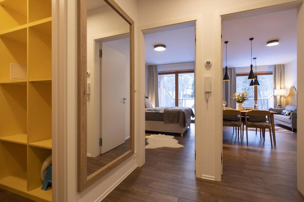 Część wypoczynkowa w obiekcie APARTMÁNY PADESÁTKA - Polední Kameny