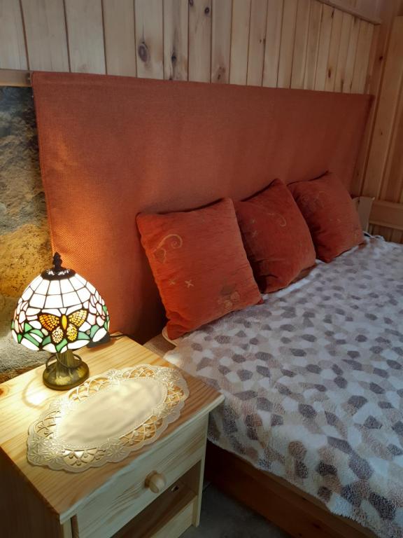 Postel nebo postele na pokoji v ubytování Mátyás Apartman
