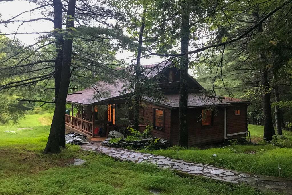 Stone Cottage In The Woods