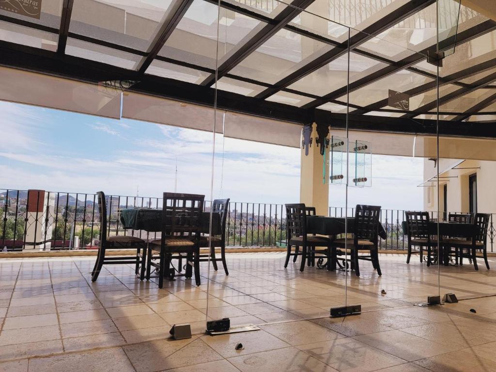 Balkón nebo terasa v ubytování Hotel Quinta Las Alondras