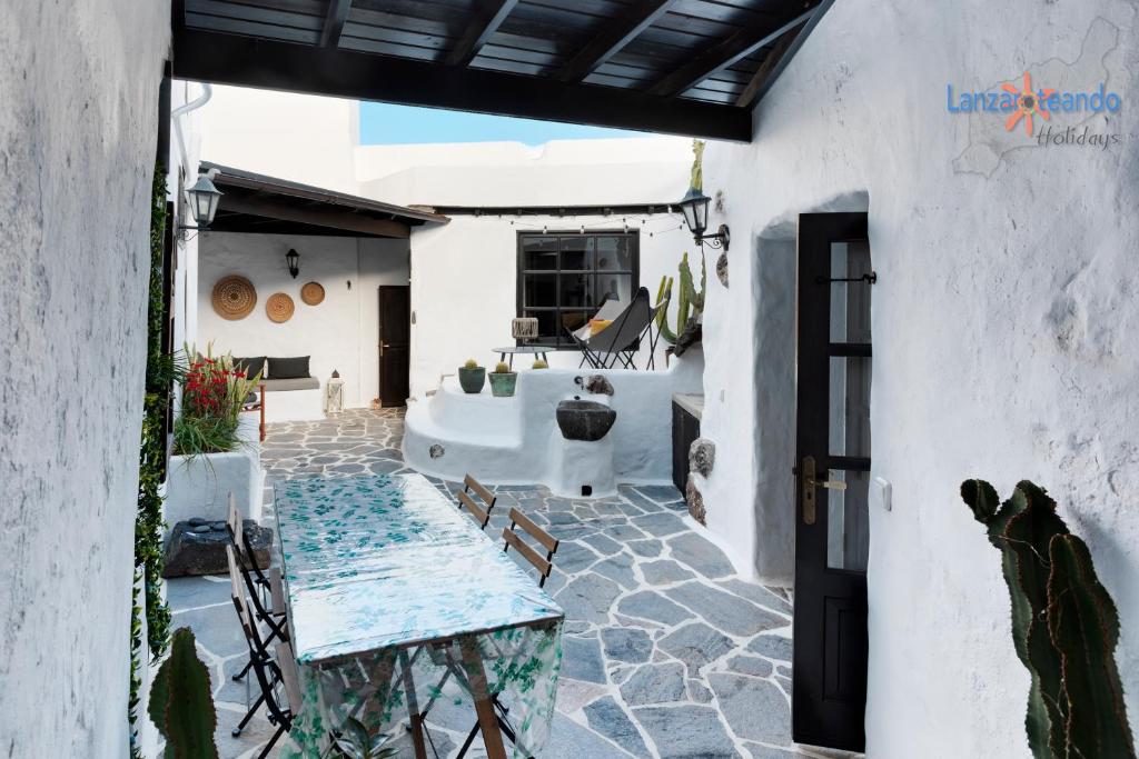 Patio nebo venkovní prostory v ubytování Vivienda Vacacional El Patio de Franky
