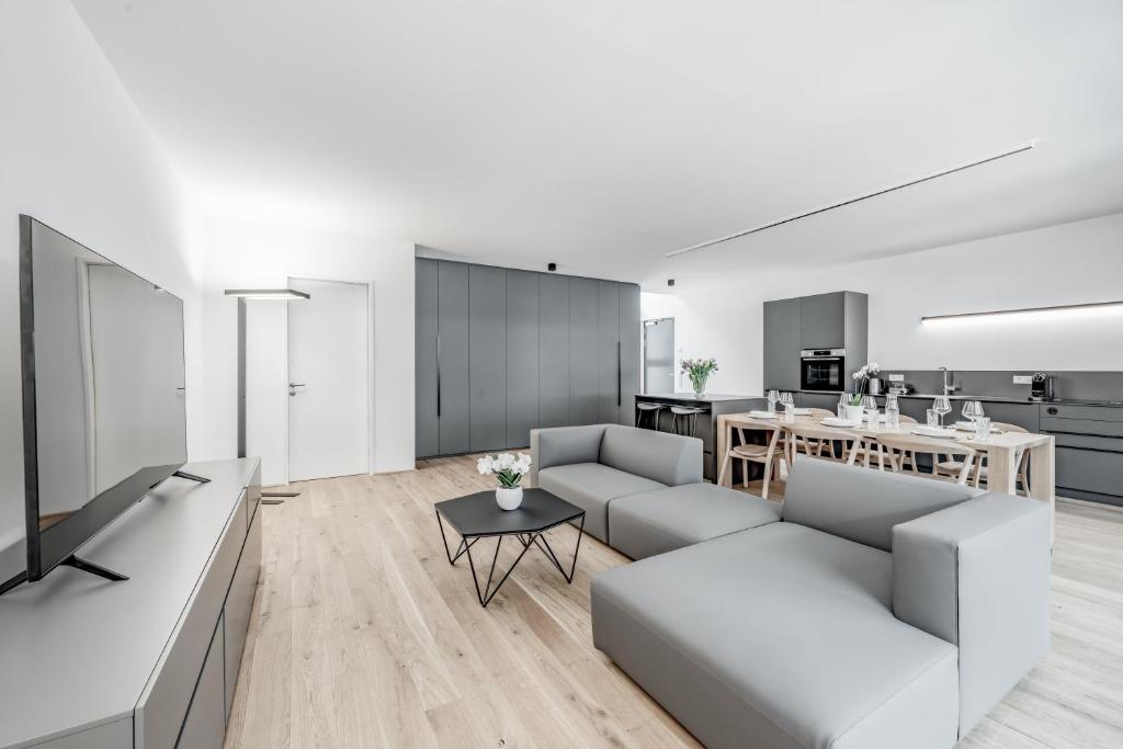 Kuchyň nebo kuchyňský kout v ubytování all inclusive Hotel Lohmann