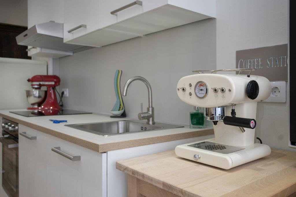 Kuchyň nebo kuchyňský kout v ubytování Casa Blanco Vista Maravillosa