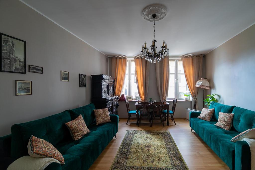 Posedenie v ubytovaní Apartament nad Wysła