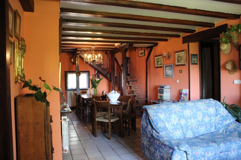 Posezení v ubytování Agroturismo Atxarmin