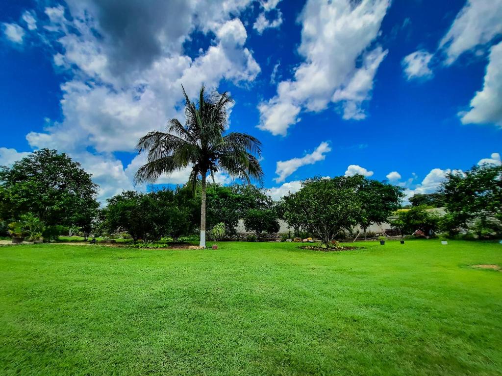 Zahrada ubytování Hotel Quinta Izamal