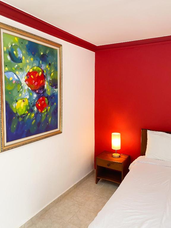 Letto o letti in una camera di LUTIX HOTELS