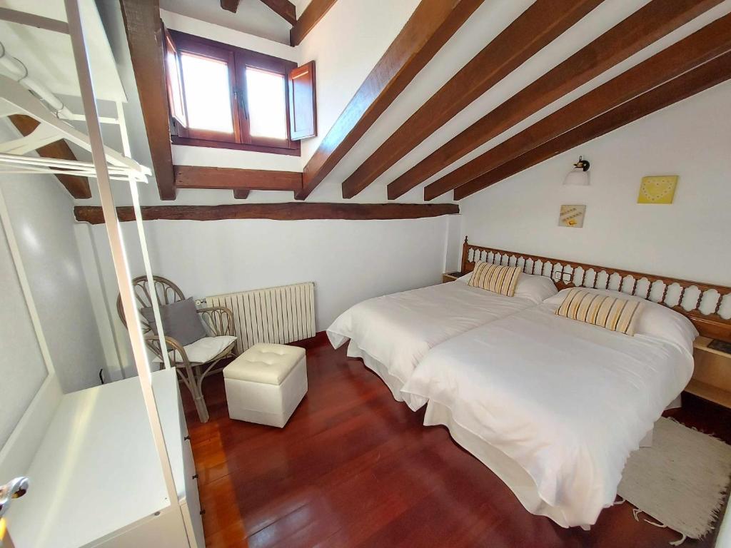 Cama o camas de una habitación en Apartamentos Nevandi