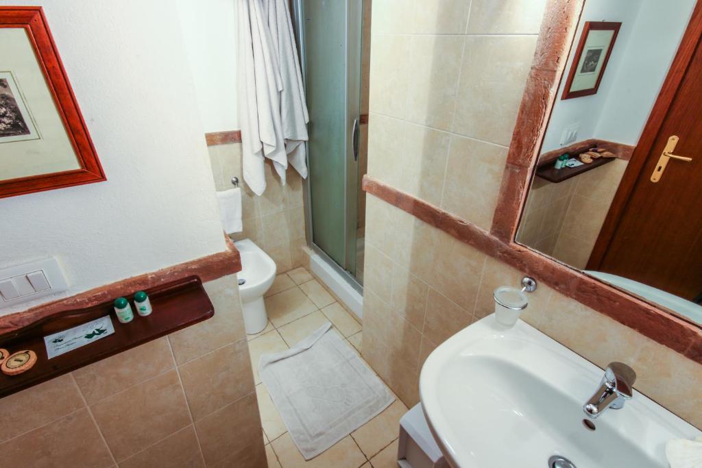Kúpeľňa v ubytovaní Al Cortiletto