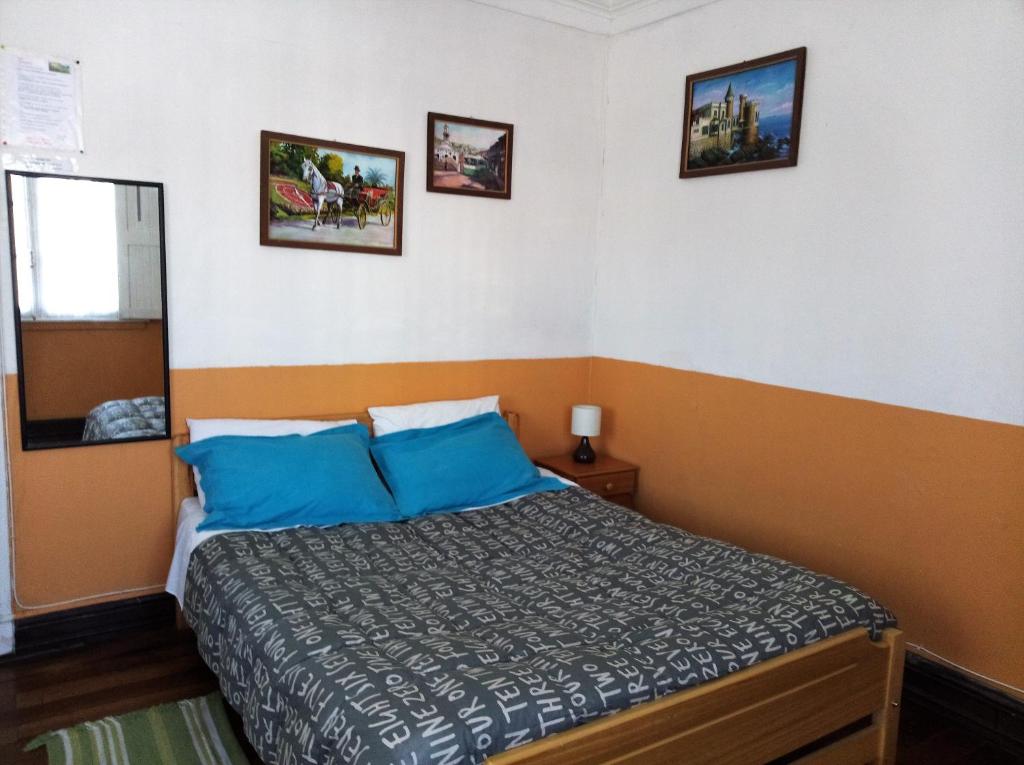 Postel nebo postele na pokoji v ubytování B&B Patrimonial Little Castle