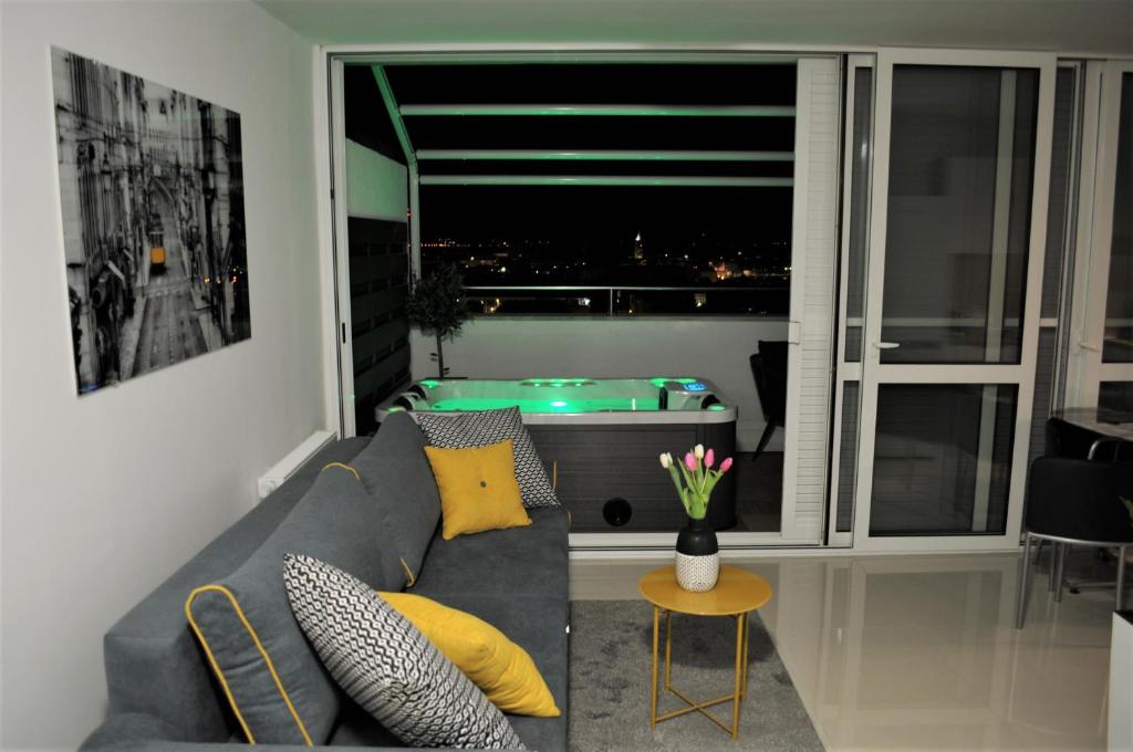 Posedenie v ubytovaní Luxury apartment CityZen