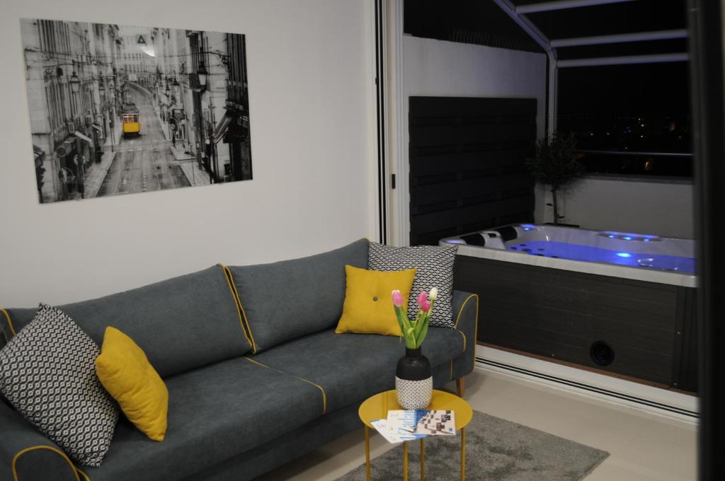 Posedenie v ubytovaní Luxury apartment CityZen