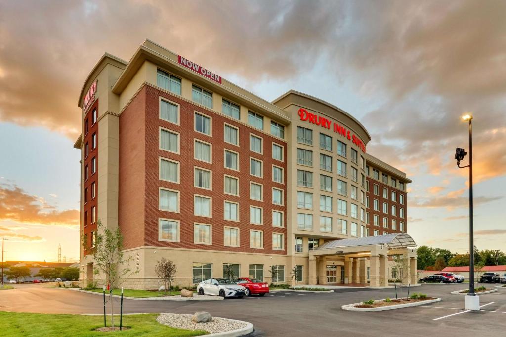 a rendering of the sheraton omaha hotel at Drury Inn & Suites Lafayette IN in Lafayette