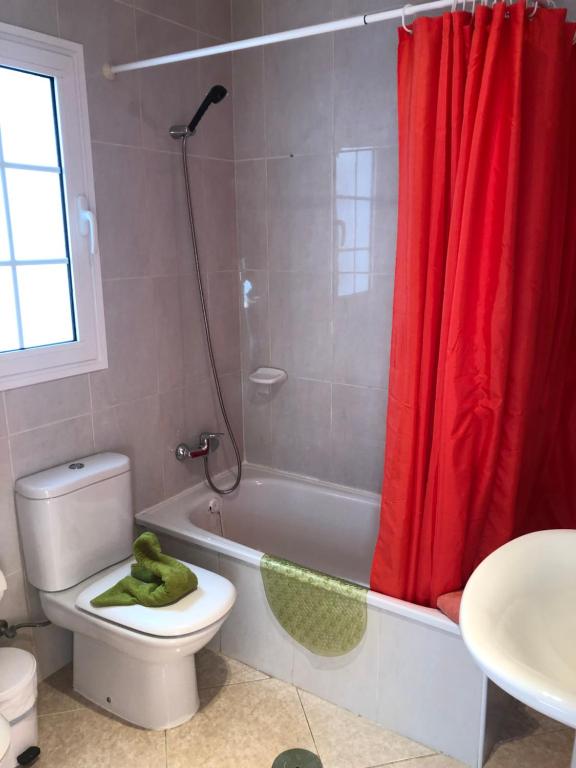 Koupelna v ubytování Apartamento vistas al mar, wifi de 600 Mb