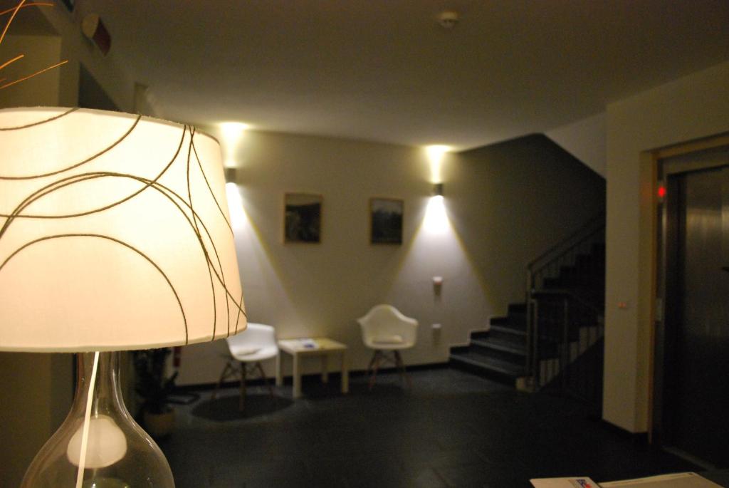 Posezení v ubytování Hotel Elbele Garnì