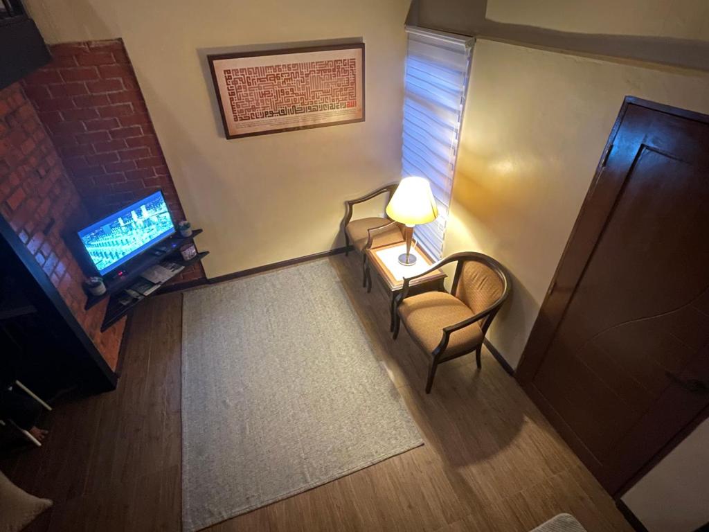 TV a/nebo společenská místnost v ubytování Grand Lodge Langkawi