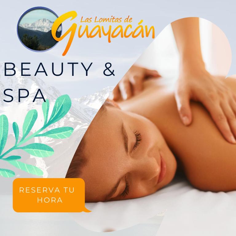 Lázně a/nebo wellness v ubytování Las lomitas de Guayacan, Cabañas y Spa