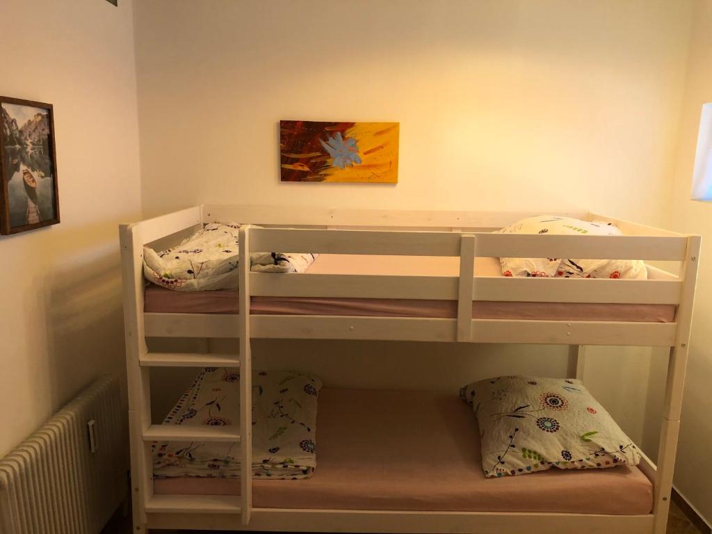 Postel nebo postele na pokoji v ubytování Apartment Traunsee