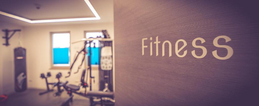 Fitness centrum a/nebo fitness zařízení v ubytování DAS HÜRNER