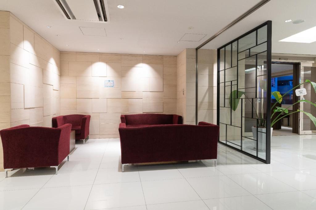 Posezení v ubytování ibis Budget Osaka Umeda