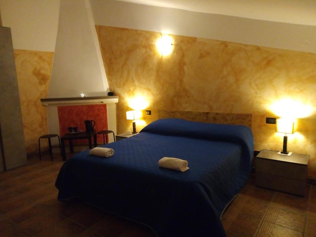 Postel nebo postele na pokoji v ubytování Al vico art