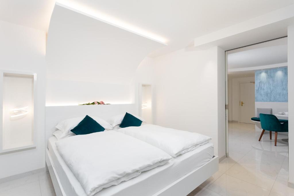 Postel nebo postele na pokoji v ubytování Hotel Pareda