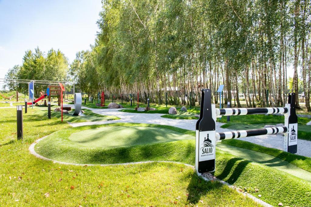 Vonkajšia záhrada v ubytovaní Salio Equisport Resort