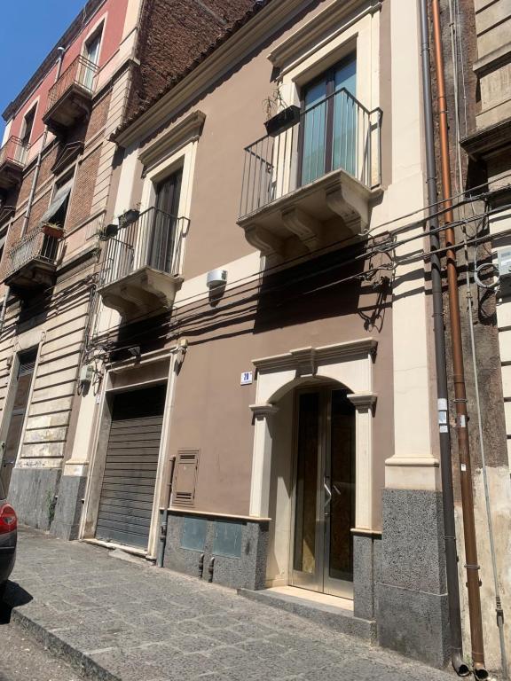 Budynek, w którym mieści się apartament