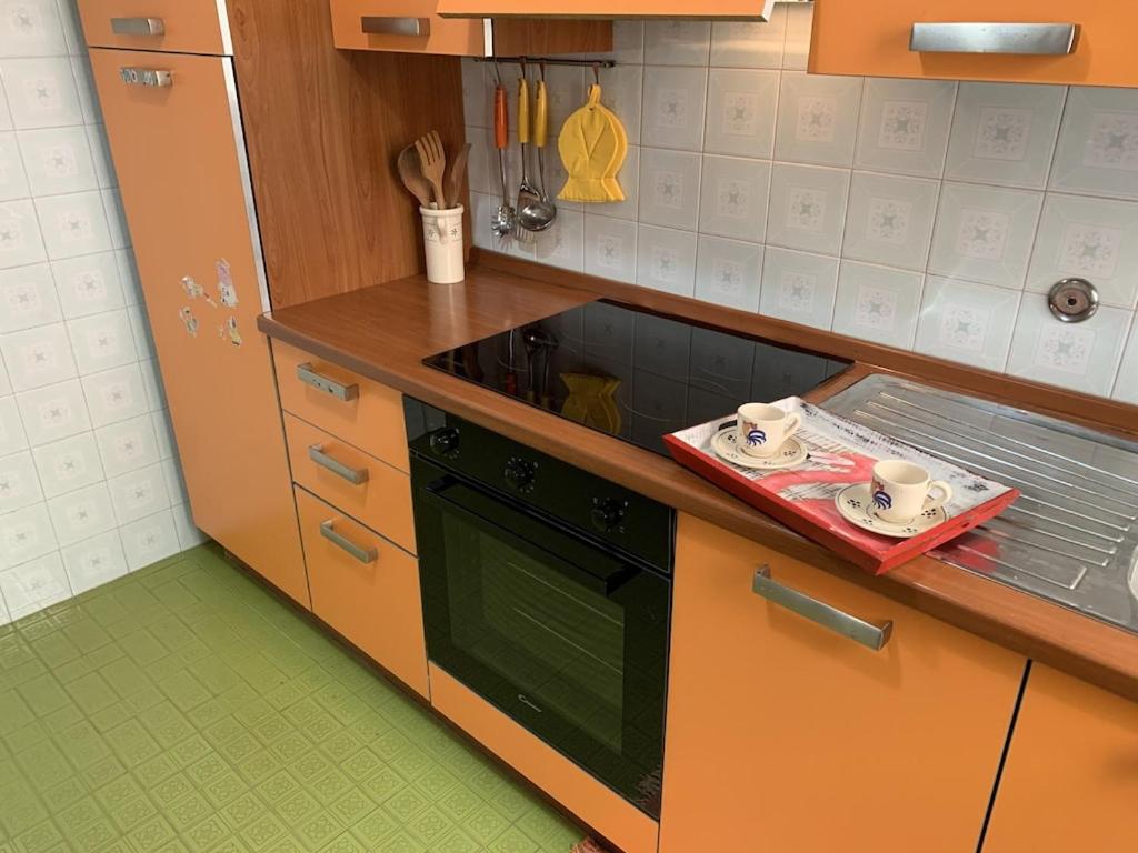 Kuchyňa alebo kuchynka v ubytovaní Casa delle dune