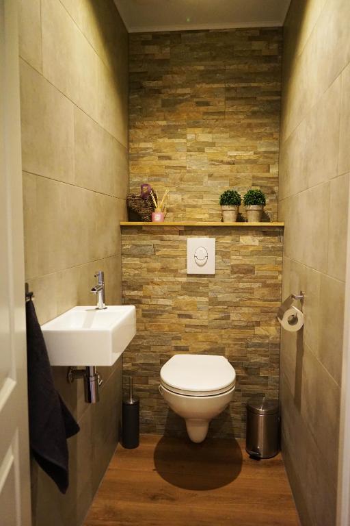Koupelna v ubytování B&B Piebengastate Welsrijp
