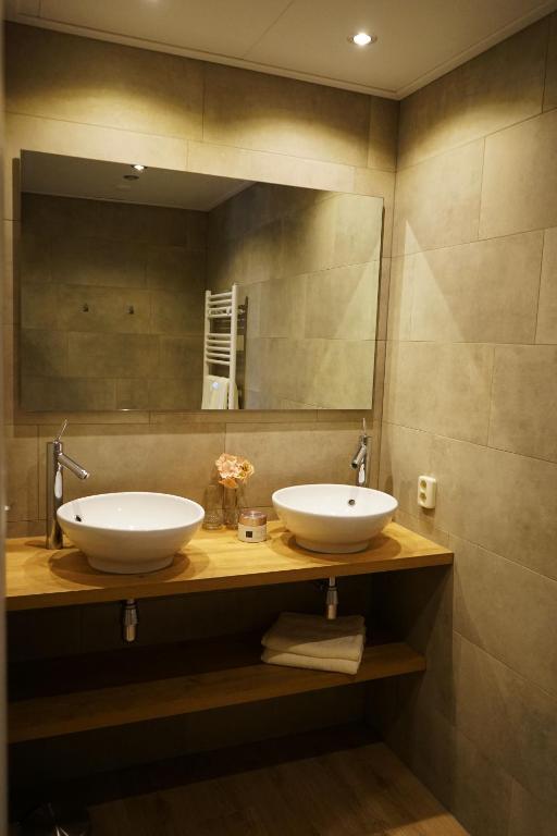 Koupelna v ubytování B&B Piebengastate Welsrijp