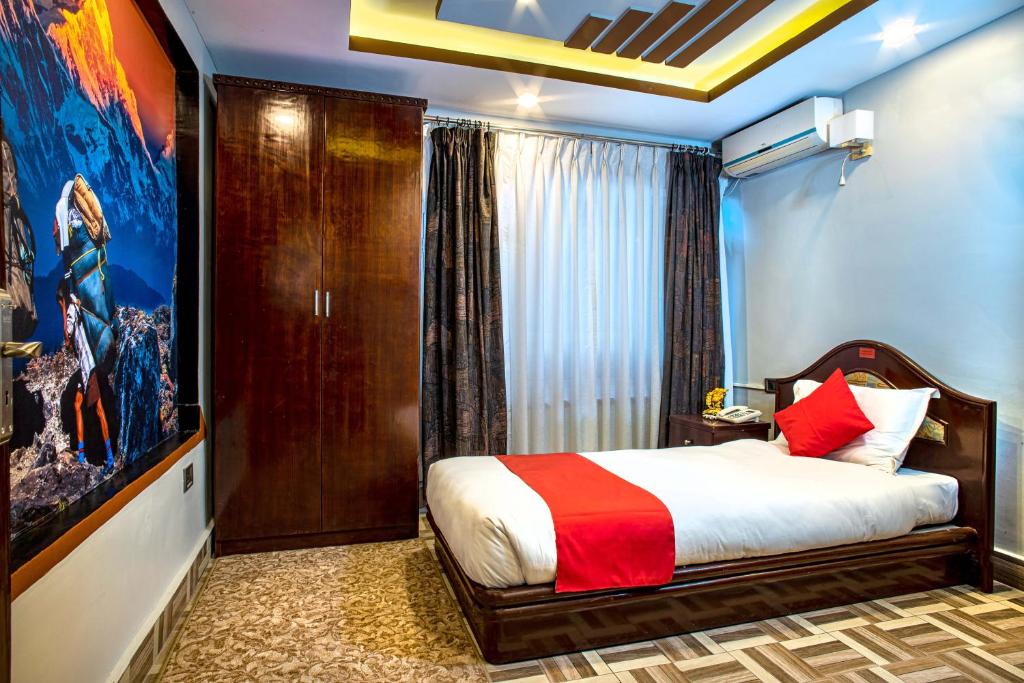 Postel nebo postele na pokoji v ubytování Hotel BnB Mhepi