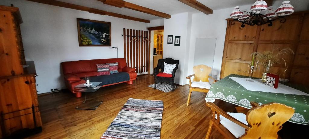 Posezení v ubytování Haus Lerchenreith