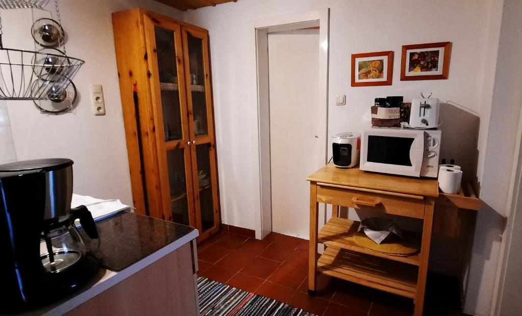 Kuchyň nebo kuchyňský kout v ubytování Haus Lerchenreith