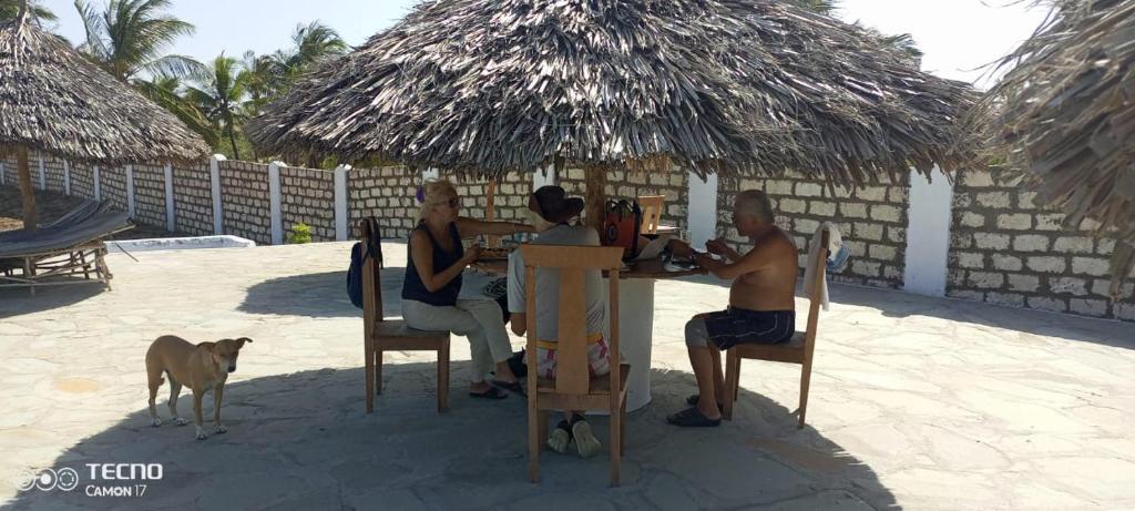 Restaurace v ubytování Mambrui Golden Beach Bar and Cottages